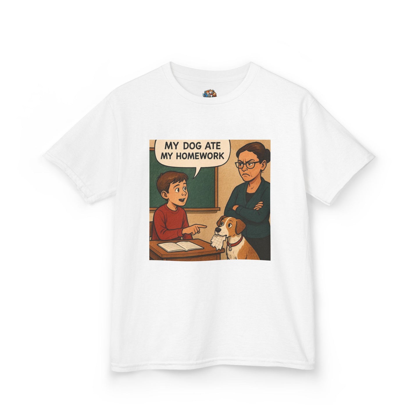 My dog ate my homework tee