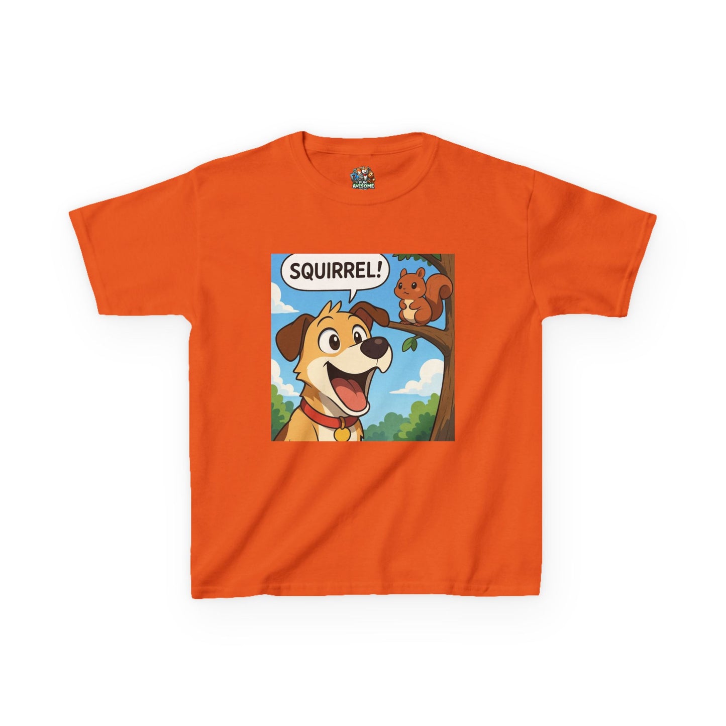 Kids Squirrel T-shirt
