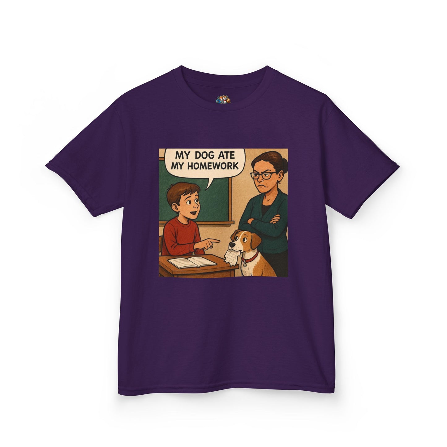 My dog ate my homework tee