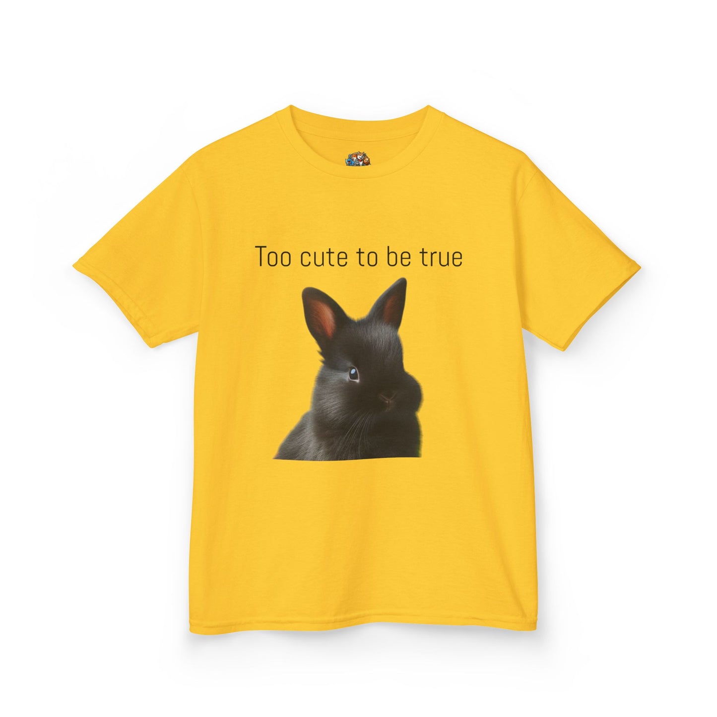 bunny too cute to be true T-shirt