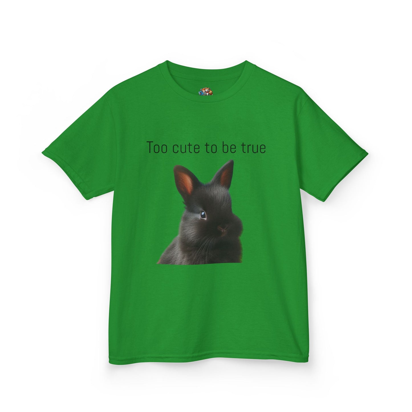 bunny too cute to be true T-shirt
