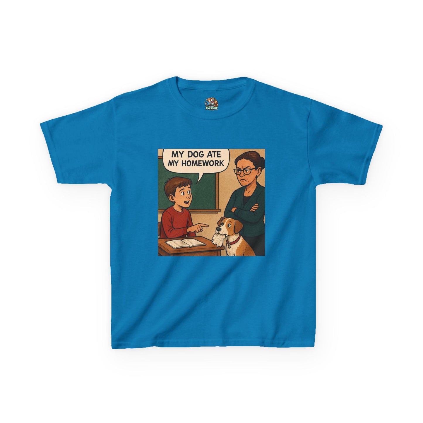 My dog ate my homework tee