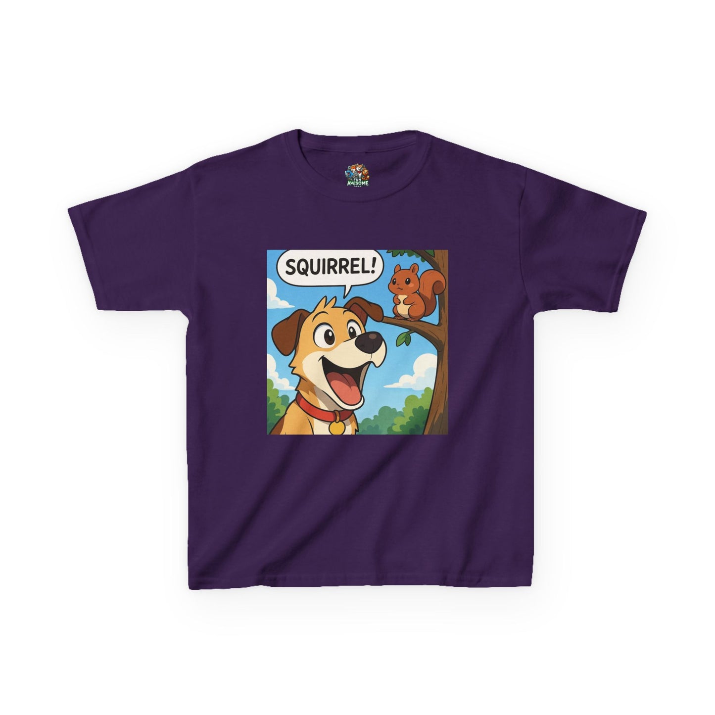 Kids Squirrel T-shirt