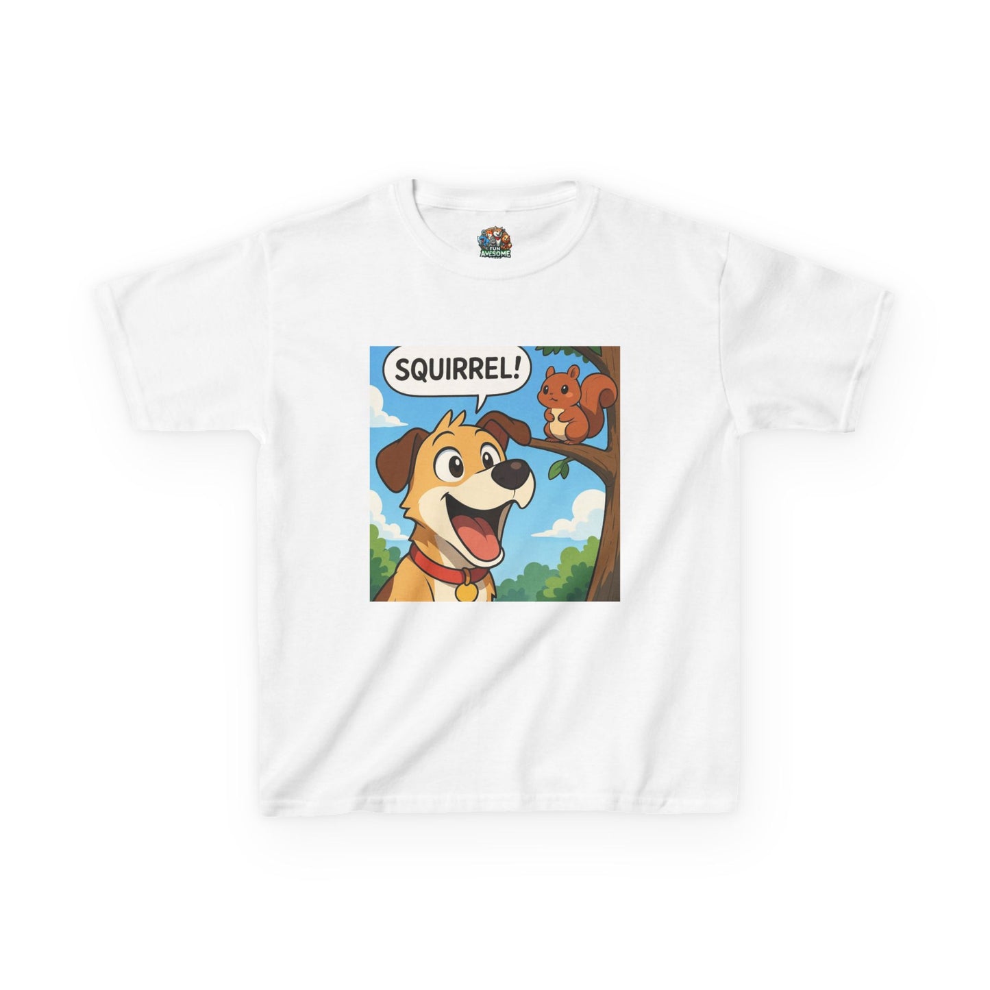 Kids Squirrel T-shirt