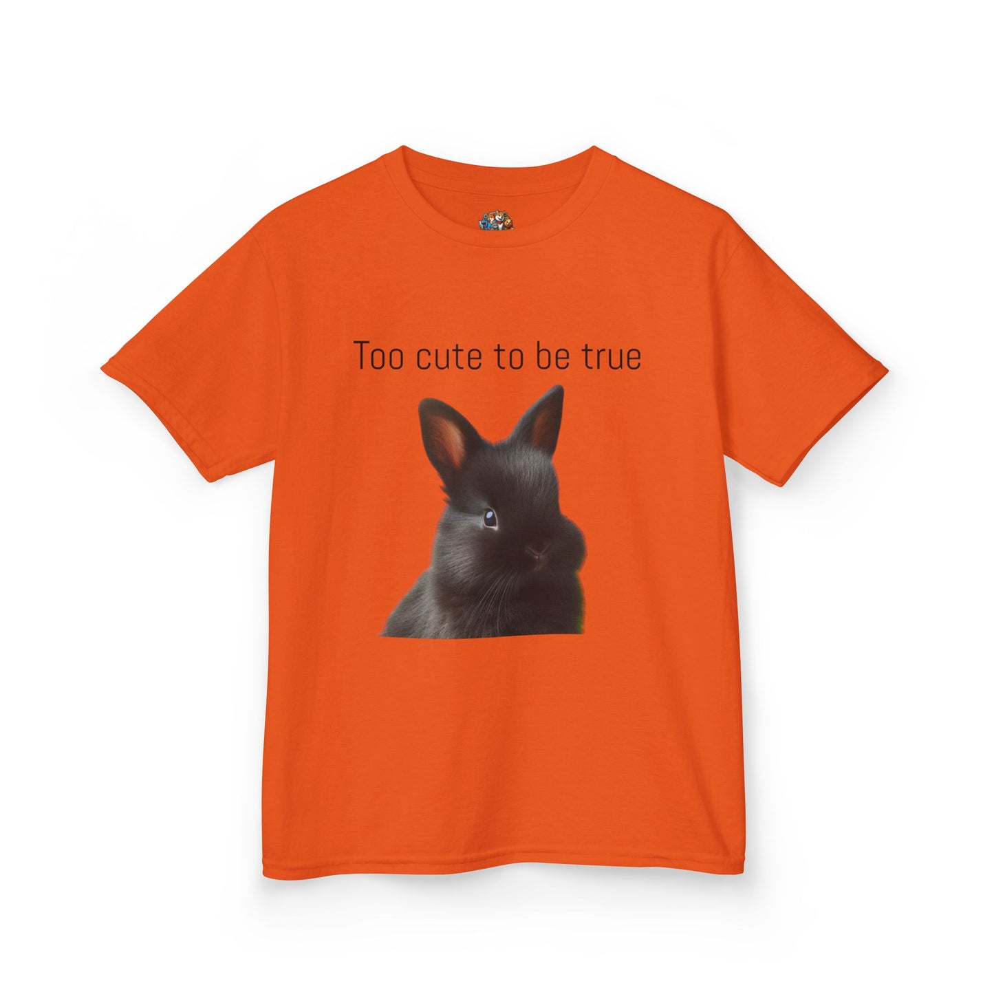bunny too cute to be true T-shirt