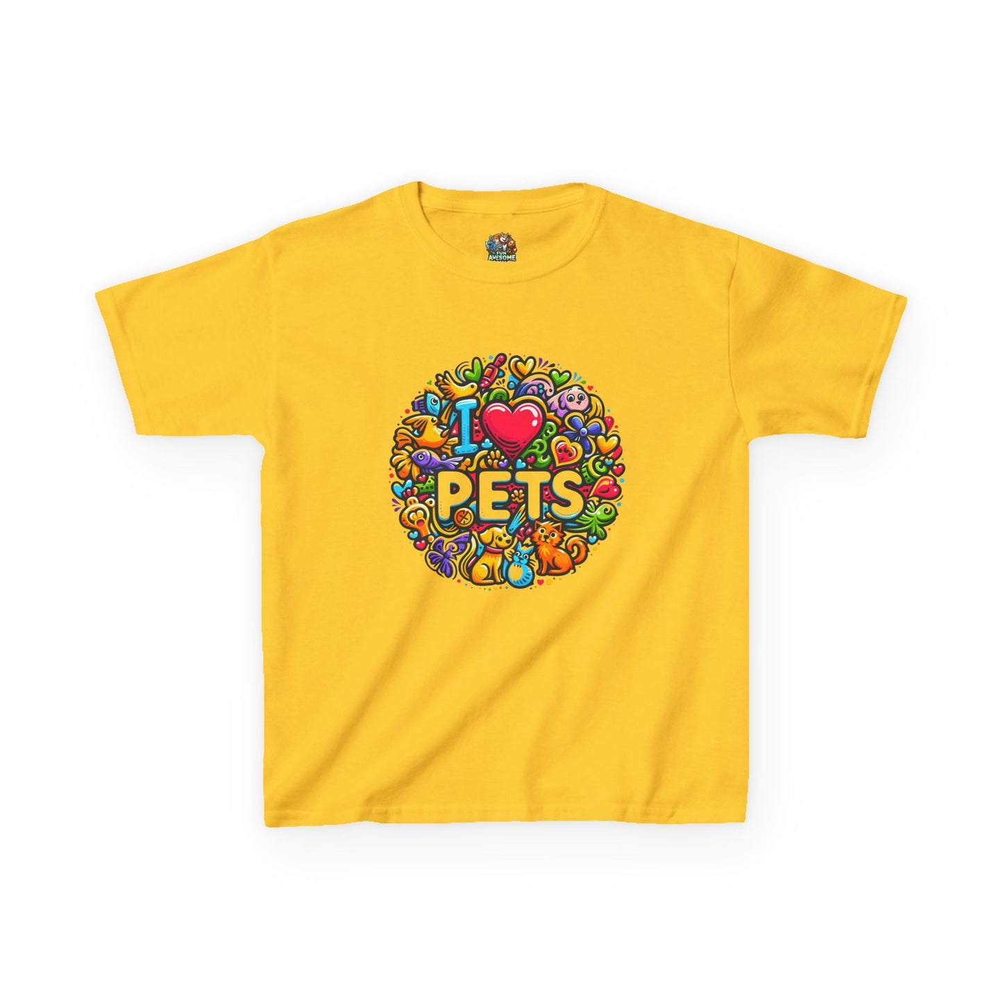 Kids I love pets T-shirt