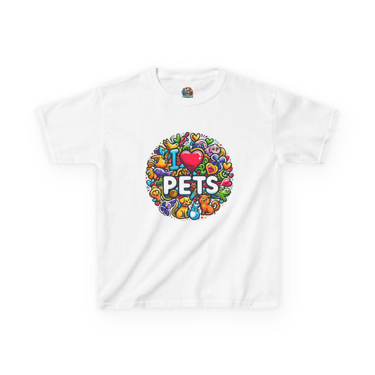 Kids I love pets T-shirt