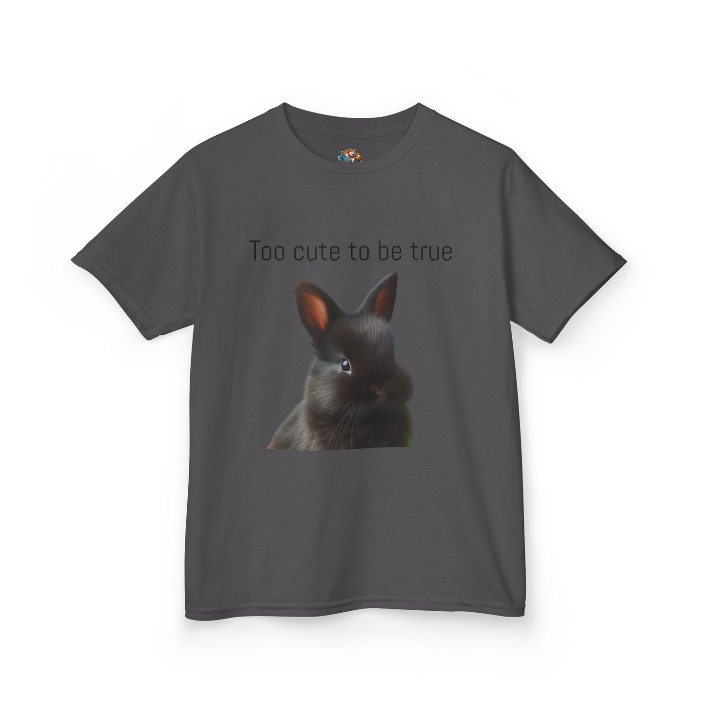 bunny too cute to be true T-shirt