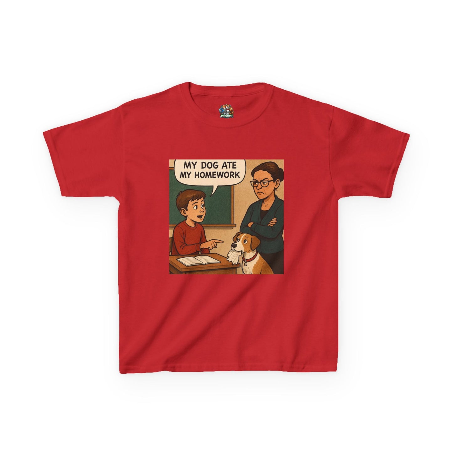 My dog ate my homework tee