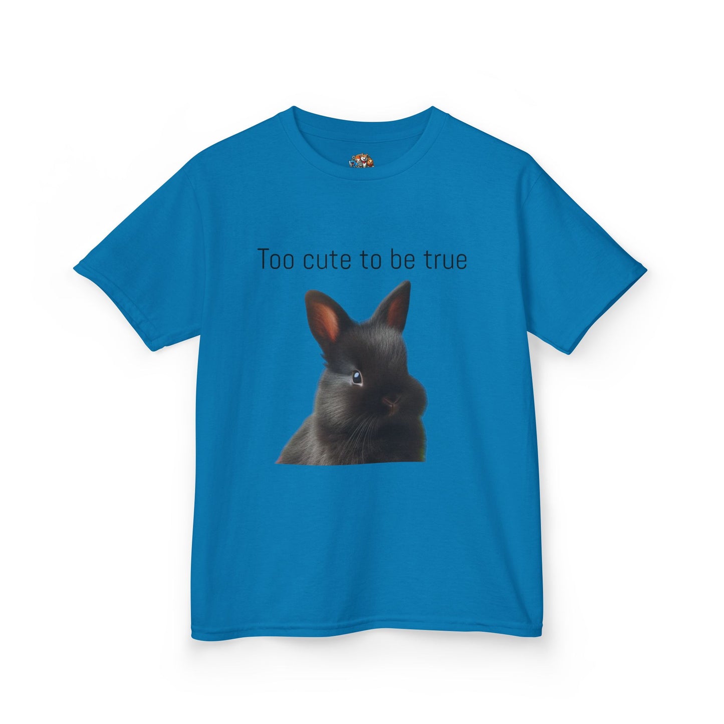 bunny too cute to be true T-shirt