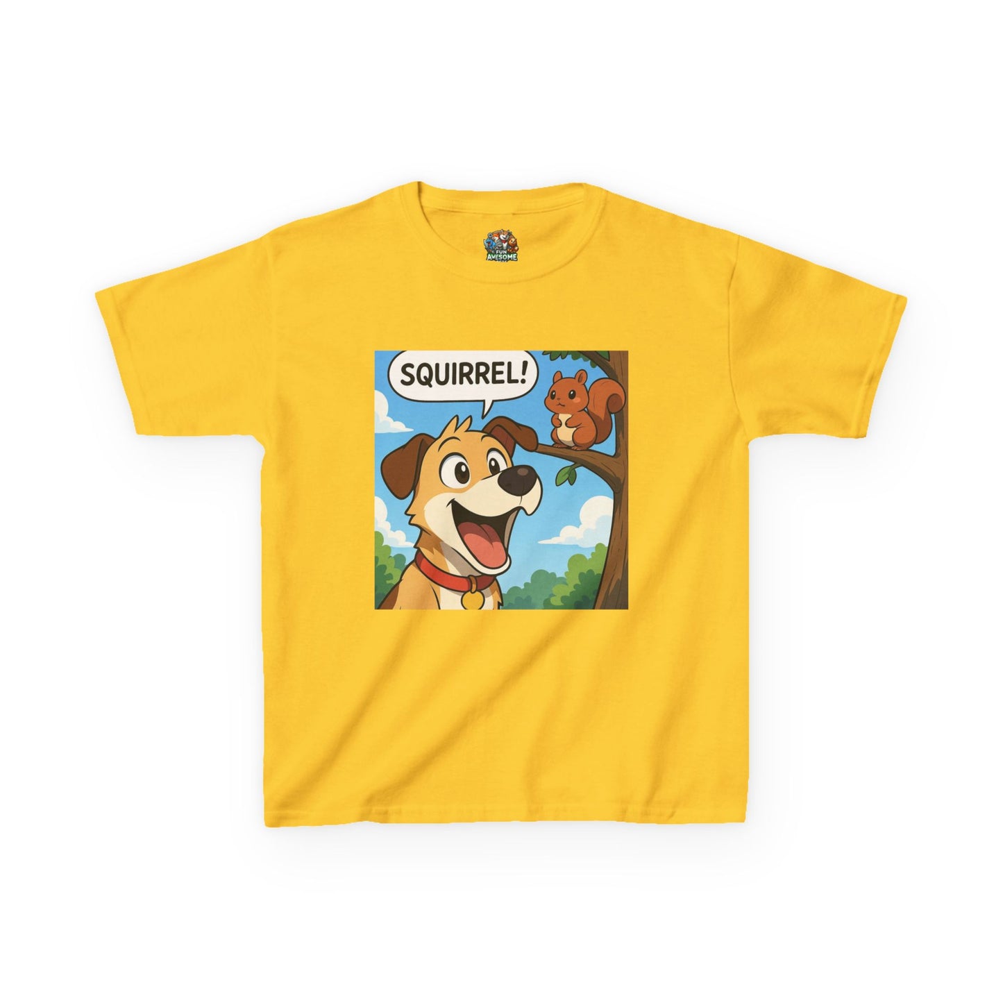 Kids Squirrel T-shirt