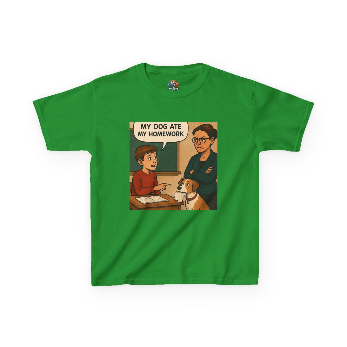 My dog ate my homework tee