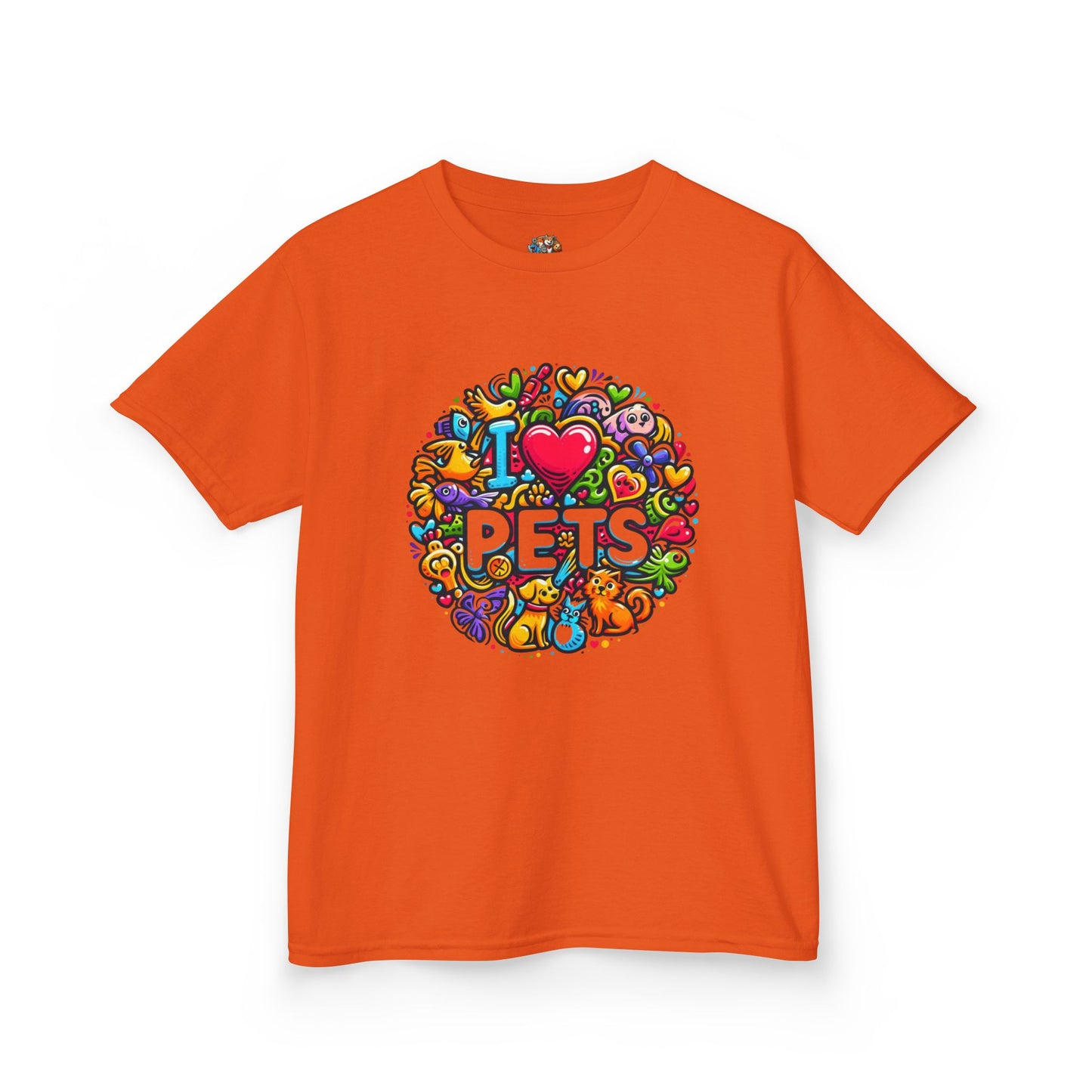 Kids I love pets T-shirt