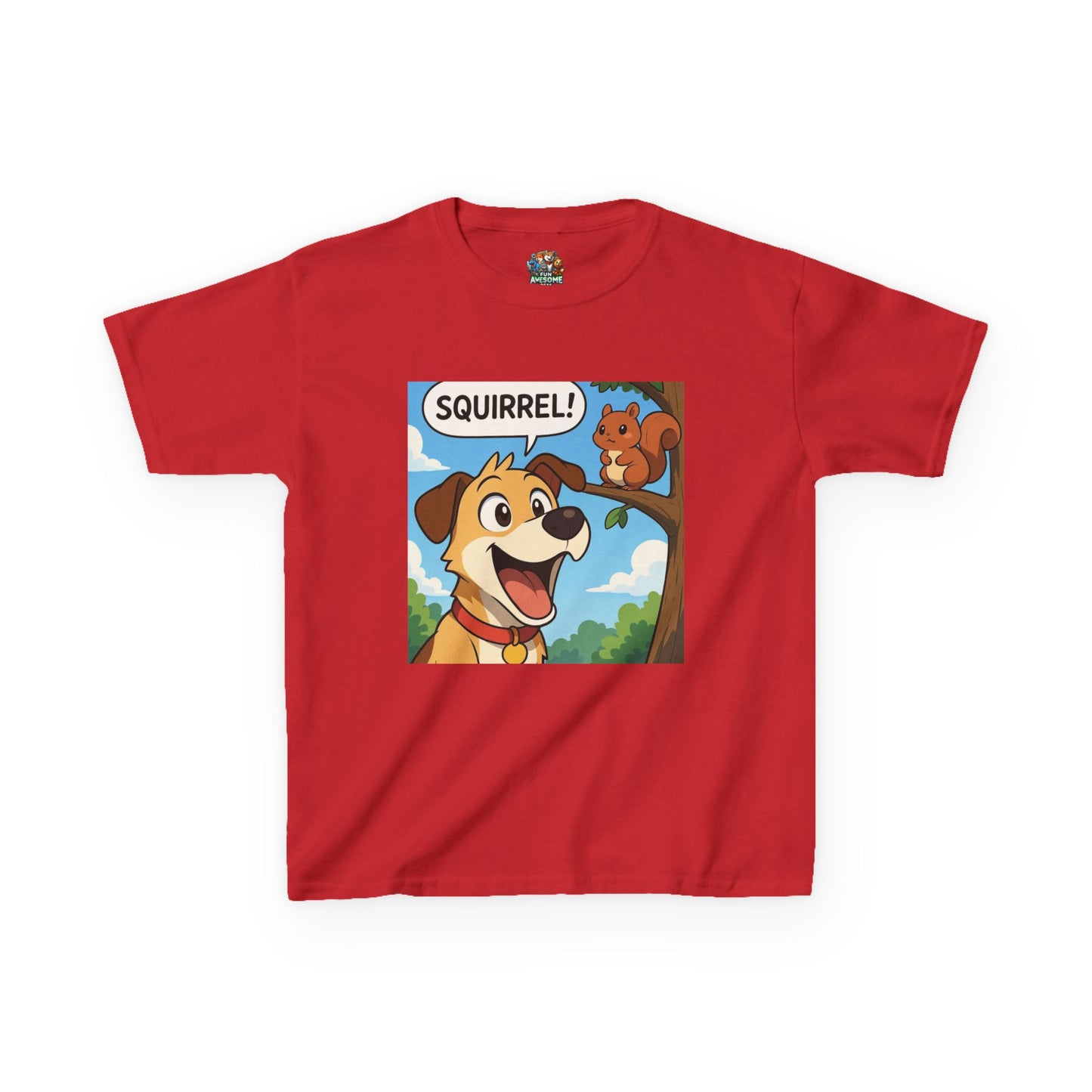 Kids Squirrel T-shirt