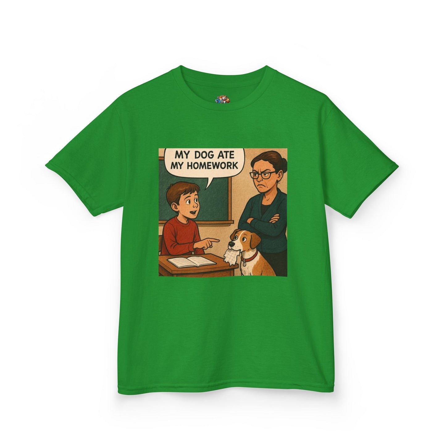 My dog ate my homework tee