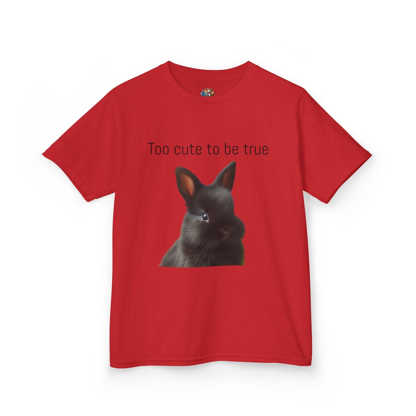 bunny too cute to be true T-shirt