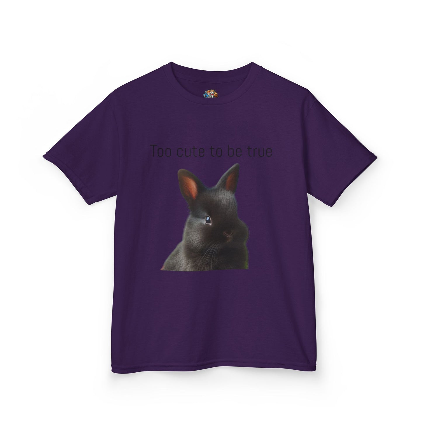 bunny too cute to be true T-shirt