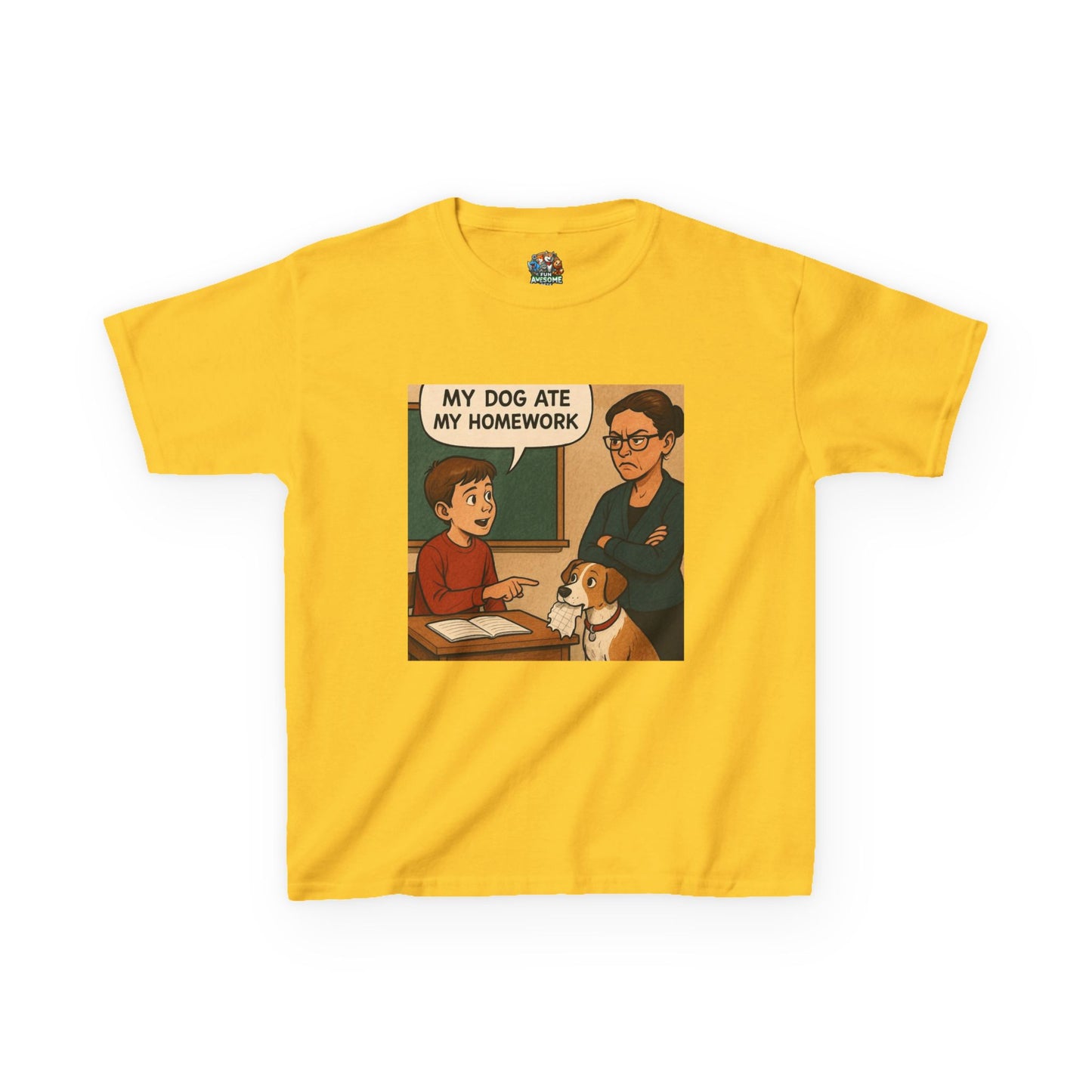 My dog ate my homework tee